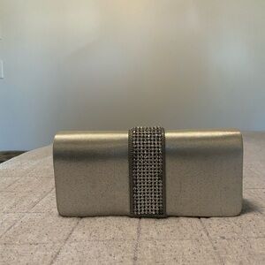 Elegant Silver Clutch